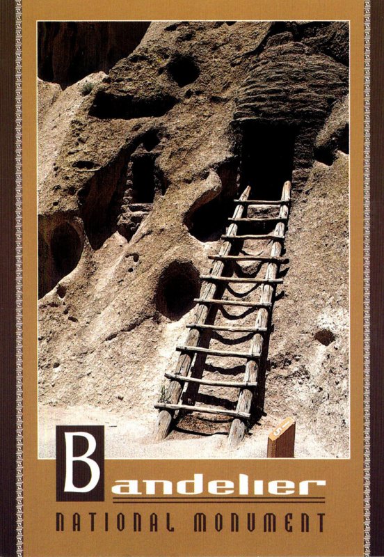 New Mexico Bandelier National Monument Cliff Dwellings