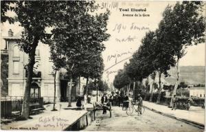 CPA Toul Illustre - Avenue de la Gare (276920)