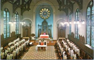 Postcard Canada Ontario Niagara Falls - Mount Carmel Priest Education