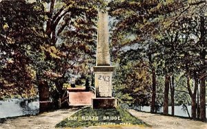 Old North Bridge in Concord, Massachusetts