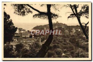 Old Postcard St Jean Cap Ferrat The Pointe L & # 39Hospice