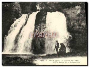 Old Postcard Saint Claude Cascade des Combes