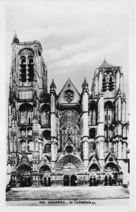 BR11594 Bourges La cathedrale  france real photo