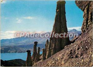 Modern Postcard The Alps in natural colors Serre Poncon (Hautes Alpes)