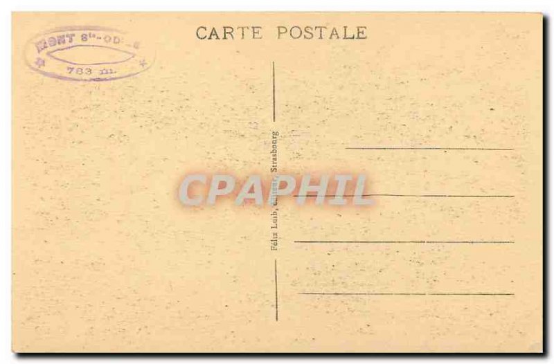 Postcard Old Sainte Odile Convent