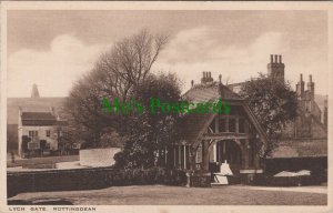 Sussex Postcard - Rottingdean Lych Gate   DC2407