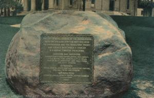 Pickering Treaty Memorial Rock - Canandaigua NY, New York - DB