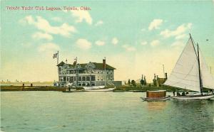 OH, Toledo, Ohio, Yacht Club and Lagoon