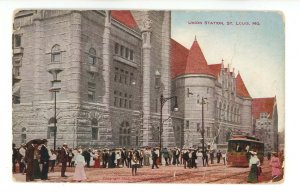 MO - St. Louis. Union Station ca 1907  (creases)
