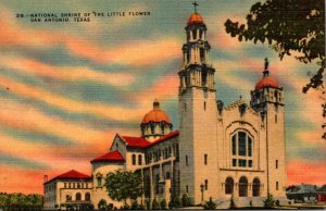 Texas San Antonia National Shrine Of The Little Flower