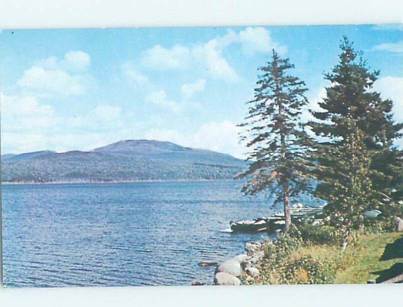 Pre-1980 CAMP SCENE Oquossoc - Near Rangeley Maine ME AE3271