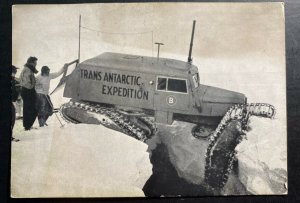 Mint Sweden Real Picture Postcard Trans Antarctic Expedition Sno Cat