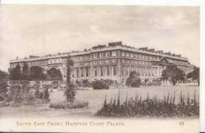 Middlesex Postcard - South East Front - Hampton Court Palace - Ref 4142A