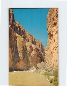 Postcard Santa Elena Canyon Big Bend National Park Texas USA