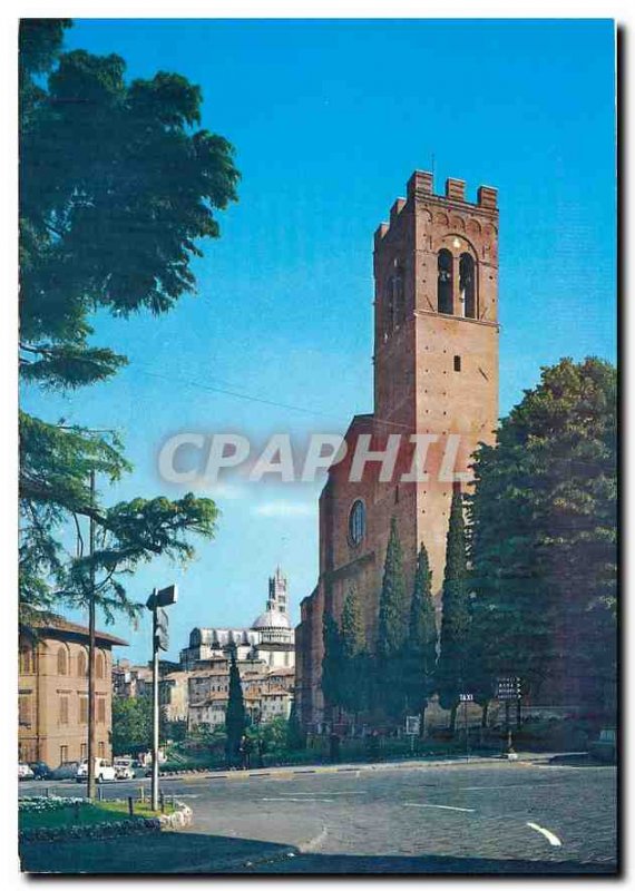 Modern Postcard Basilica of Siena Heiligen Domonikus