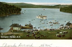 NH - Lake Sunapee. Sunapee Harbor