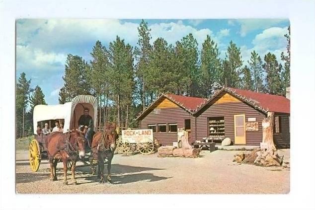 LP54   Deadwood, South Dakota, SD, Rock-Land, Roadside U.S. 