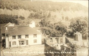 Granby Connecticut CT Newgate Tavern and Prison Real Photo Vintage Postcard