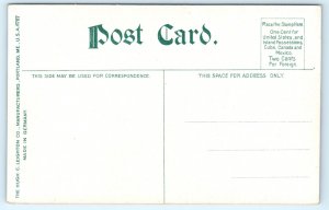 Guthrie OK Oklahoma Bank Building Vintage Postcard