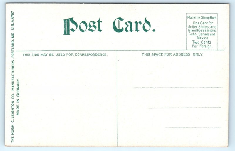 Guthrie OK Oklahoma Bank Building Vintage Postcard