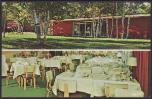 Neath The Birches Restaurant,Mackinaw City,MI Postcard