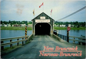 Canada New Brunswick Hartland Longest Covered Bridge In The World