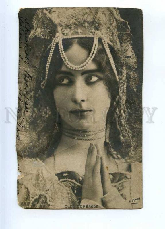 234250 Pray CLEO DE MERODE French BALLET DANCER old REUTLINGER