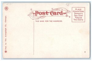 c1910 Exterior View Old Line Bankers Life Building Lincoln Nebraska NE Postcard