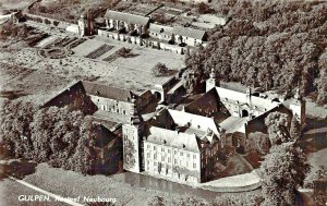 LIMBURG NETHERLANDS~GULPEN KASTEEL NEUBOURG~1961 AERIAL PHOTO POSTCARD