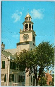 Postcard - Nantucket's Town Clock - Nantucket, Massachusetts