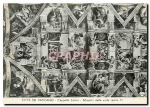 Postcards Modern Citta del Vaticano Cappella Sistina