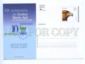 419550 PORTUGAL 2000 y Europa solidarity Eagle postal postcard POSTAL stationery