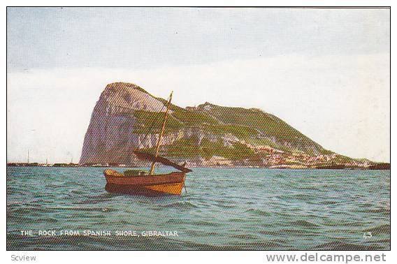The Rock from Spanish Shore, Gibraltar,  00-10s