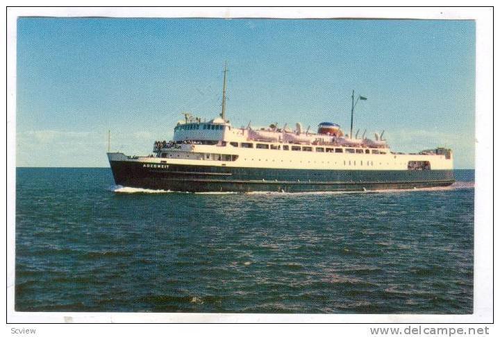Ferry boat M.V.S. ABEGWEIT , Borden , Prince Edward Island, 40-60s