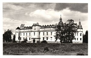 Vintage Postcard 1920's View of Renaissance Castle In Baranow Poland