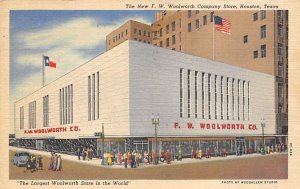 The New F W Woolworth Company Store - Houston, Texas TX