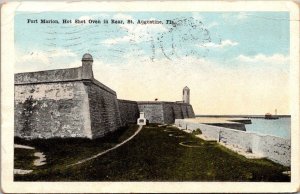 US Army Vintage Patriotic Postcard - Fort Marion - St. Augustine - Florida
