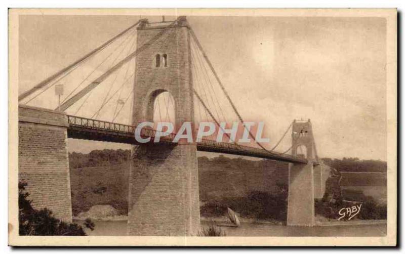 Old Postcard Lorient Bridge nBoahomme surroundings of the Blavet
