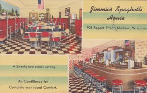 Wisconsin Madison Jimmie's Spaghetti House 1946 sk7420
