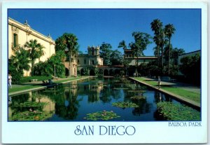 Postcard - Balboa Park - San Diego, California