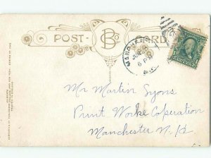 Bamforth Comic WARMING UP BY THE STOVE AB9907