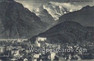 Und Jungfrau Interlaken Swizerland Postcard