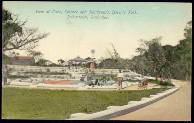 barbados, B.W.I., BRIDGETOWN, Queen's Park, Bandstand (1910s)