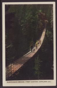 Suspension Bridge,First Canyon,Capilano,BC,Canada