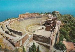 Italy Taormina Dall-Aereo Teatro Greco