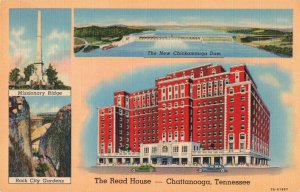 c.1930-45 The Read House Hotel Chattanooga Tenn. Postcard 2T6-506 