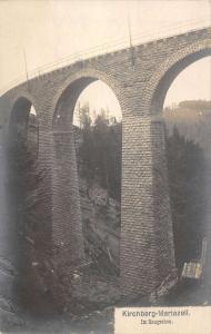 Mariazell Austria Scenic Bridge Real Photo Antique Postcard K97769