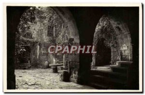 Old Postcard Fuenterrabia Detalle Interior del Castillo Carlos V