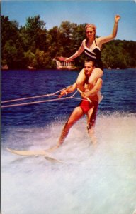 Water Skiing Aquatic Acrobats