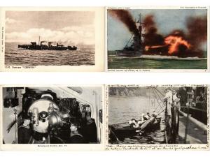 NAVIRE DE GUERRE ,WARSHIPS incl. GRÉCE & U.K. MILITAIRE NAVY SHIPS ,18 CPA 